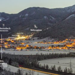 Übersichtsplan Flachau – Flachauer Urlaubswelt